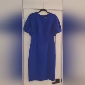 Elegant Blue Women's Dress
